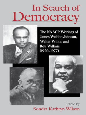 cover image of In Search of Democracy